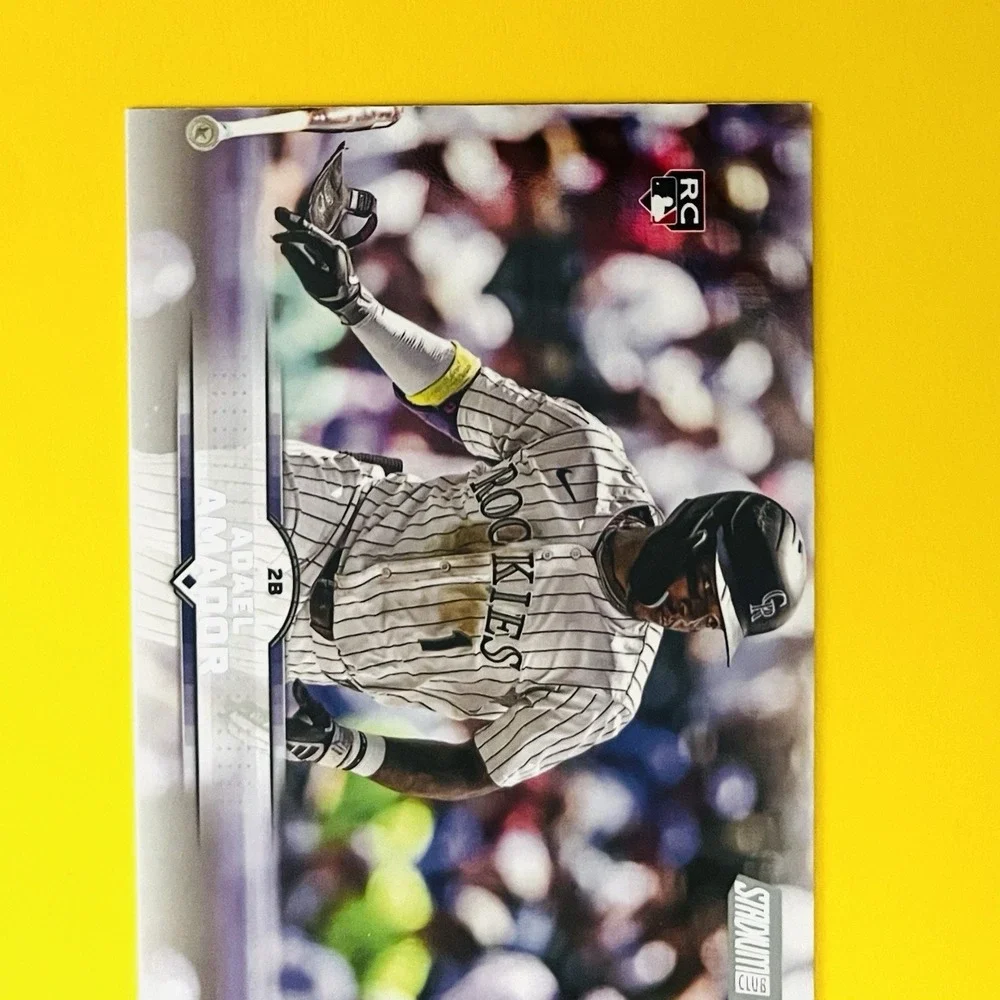 2025 Topps Stadium Club Adael Amador RC #41‎ Colorado Rockies Rookie Card